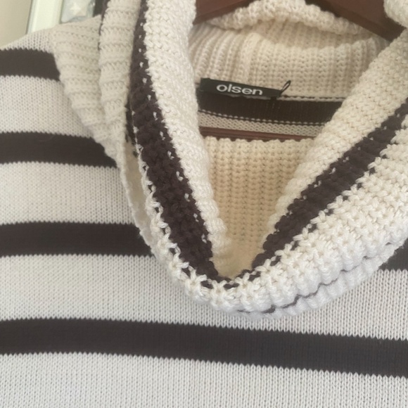 OLSEN soft cotton size 46 turtleneck for women - Picture 2 of 4